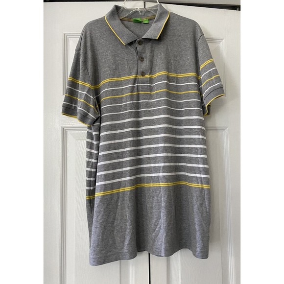 HUGO BOSS PAULE 3 SLIM FIT POLO SHIRT MULTICOLOR MEN’S SIZE XXL - Picture 2 of 14